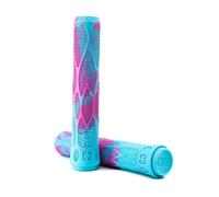 Core Pro - Empuñaduras Suaves para Manillar, 170 mm, Cuello Largo, para patinetes de Acrobacias, BMX, MTB (Rosa y Azul)