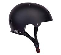 CORE Protection Action - Casco deportivo para patinaje, BMX, bicicleta, MTB, Roller Derby, scooter, color negro, S/M