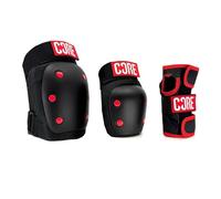 CORE Skate Pads 3-Pack (M - Negro)