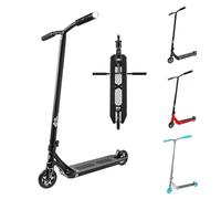 CORE SL3 - Patinete completo - Patinete profesional para cualquier edad - Scooters profesionales para niños y adultos - listo para montar truco - negro