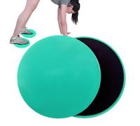 Core Sliders - Discos deslizantes para entrenamiento | 2 deslizadores de doble cara, discos de fitness, deslizadores para ejercicios de fitness, discos deslizantes centrales para uso en alfombras o