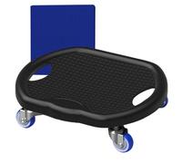 Core Trainer, Wheel Board, 12.6x10.63x3.54 inches, Ab Machine, Silent Movement, Compact Design, Black Red, PVC Frame, Stainless Steel, Gym Use, for Home Fitness, Fat Control, Tummy Burn