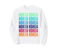 Corea del Norte Colorido Sudadera