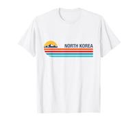 Corea del Norte Paisaje Colorido Camiseta