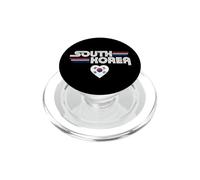 Corea del Sur Amor Vintage Style Country Flag Pride Retro Art PopSockets PopGrip para MagSafe