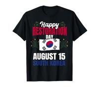 Corea del Sur Día de Restauración Gwangbokjeol Celebración Wear Camiseta