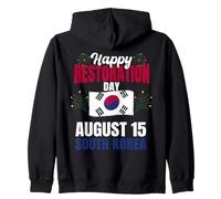 Corea del Sur Día de Restauración Gwangbokjeol Celebración Wear Sudadera con Capucha