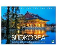 Corea del Sur: Entre el mar amarillo y japonés (calendario de mesa 2026 DIN A5 horizontal), calendario mensual CALVENDO (viaje de los viajes: impresiones de Corea del Sur (CALVENDO lugares)