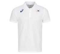 Corea Del Sur OLYMPIA ASICS Hombre Atletismo Fan Top Camiseta Polo A17B02 Nuevo