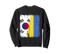 Corea del Sur Ucrania Media Bandera Corea del Sur Ucrania Jersey Sudadera