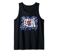 Corea del Sur Urban Streetwear Y2K Street Art Corea del Sur Camiseta sin Mangas