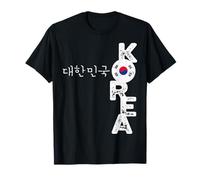 Corea Letras hangul coreano Lengua coreana Cultura coreana Camiseta
