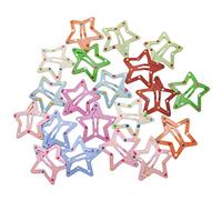 Coreano Y2k Niñas Geométrica Estrella Horquilla Flequillo Clip Lateral Clip Simple Todo A Juego Estudiante Broken Clip De Cinco Puntas Estrella Clip Lateral Para El Cabello