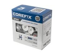 Corefix Spike - Fijaciones resistentes para placas de yeso, kit de bricolaje con tornillos M5 x 40 mm. Fácil de instalar sin necesidad de taladro. Anclaje para paneles de yeso, alternativa a enchufe