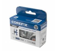 Corefix Spike - Juego de 8 fijaciones para placas de yeso resistentes, kit de bricolaje con tornillos M5 x 60 mm. Fácil de instalar sin necesidad de taladro. Anclaje para paneles de yeso, enchufe de