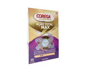 Corega Acción Total Max Pastillas Limpiadoras 36 unidades