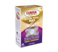 Corega Acción Total Pastillas Limpiadoras 66 uds