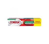 Corega Crema Fijadora Extra Fuerte 70 g - Fijación Duradera Todo el Día con Sabor a Menta