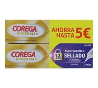 Corega Max Fijación + Sellado Adhesivo Prótesis Dental 2x40 gr