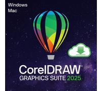 Corel - CorelDRAW Graphics Suite 2025 Gobierno (GOV) 1 licencia(s) Electronic License Delivery (ELD) Checo, Alemán, Holandés, In