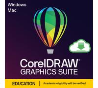 CorelDRAW Graphics Suite 2025 Education - Windows - 1 año de vigencia - Licencia de descarga