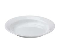 Corelle - Cuenco/Plato de Sopa, de Vidrio Vitrelle, Modelo Winter Frost, de 15 onzas (Unos 440 ml), Paquete de 6, Color Blanco