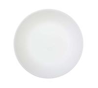 Corelle - Plato Mediano, de Vidrio Vitrelle, Modelo Winter Frost Blanco, de 22 cm, Paquete de 6