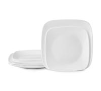 Corelle® Vivid White - Juego de platos para ensalada y cena, 8 unidades