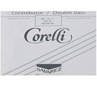 Corelli Cuerdas Contrabajo Afinación Orquestal Re Níquel Mediana 382M