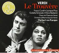 CORELLI / LEONTYINE PRICE / VIENNA PHILARMONIC / HERBERT VON KARAJAN - Verdi- Il Trovatore (Complete)
