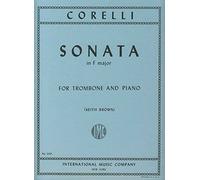 CORELLI - Sonata nº 10 en Fa Mayor para Trombon y Piano (Brown)