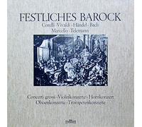 Corelli - Vivaldi - Händel - Bach - Marcello - Telemann - Festliche Barock - Cocerti grossi - Violibkoncert - Hornkonzert - Oboenkonzert - Trompetenkonzert [Vinyl Schallplatte] [5 LP Box-Set]
