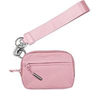 Corelration The Wallet 2nd Gen, Corelation Wallet, Wristlet Nylon Wallets For Women, Waterproof Nylon Wristlet (Pink)