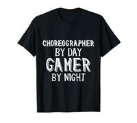 Coreógrafo De Día Jugador De Noche Danza Canción Coreografía Camiseta