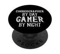 Coreógrafo De Día Jugador De Noche Danza Canción Coreografía PopSockets PopGrip Adhesivo