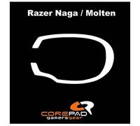 Corepad CS27810 Alfombrilla para ratón Negro, Blanco - Alfombrilla de ratón (Negro, Blanco, PTFE)
