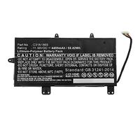 CoreParts Batería para portátil ASUS 50,82 WH de polímero de Litio, 11,55 V, W126385583 (50,82 WH, polímero de Litio, 11,55 V, 4400 mAh, para ASUS UX480FD UX450FD,ZenBook Pro 14 UX480)