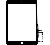 CoreParts - Conjunto de panel táctil negro para iPad 6 (edición 2018), A1893 y A1954, MICROSPAREPARTS MO (Ipad 6 (edición 2018) con adhesivo y sin homebutton- A1893 y A1954)