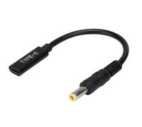 CoreParts Conversion Cable Convert USB-C to 5.5 * 2.5mm, USB-C TO 5.5 * 2.5MM Adapter (Convert USB-C to 5.5 * 2.5mm Connects All Laptops/Monitors That Require 5.5 * 2.5mm to USB-C Chargers - Upto)