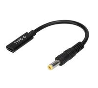 CoreParts Conversion Cable Convert USB-C to 5.5 * 2.5mm, USB-C TO 5.5 * 2.5MM Adapter (Convert USB-C to 5.5 * 2.5mm Connects All Laptops/Monitors That Require 5.5 * 2.5mm to USB-C Chargers - Upto)