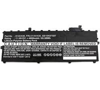 CoreParts Laptop Battery for Lenovo 55Wh Li-Pol 11.58V 4800mAh, 01AV430, ASM SB10K97587, FRU 01AV43 (55Wh Li-Pol 11.58V 4800mAh Black, ThinkPad X1 Carbon 2017)