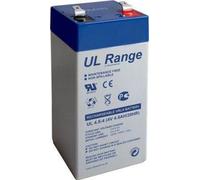 CoreParts Lead Acid Battery 18Wh 4V 4.5Ah UL4.5-4, Dry Lead Acid Battery (18Wh 4V 4.5Ah UL4.5-4 Connection, Type Faston (4.8mm))