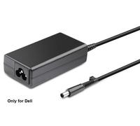 MicroBattery MBXDE-AC0003 adaptador e inversor de corriente Interior 65 W Negro - Fuente de alimentación (Portátil, Interior, 65 W, 19.5 V, Negro, 3,34 A)