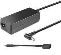 CoreParts Sparepart Smart Power Adapter for HP 65W 18.5V 3.5A Plug:4.5 * 3.0, H6Y89AA, H6Y89AA#ABB, H6Y90AA, H6Y9 (65W 18.5V 3.5A Plug:4.5 * 3.0 Including EU Power Cord and Smart Dongle for HP)