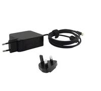 MicroBattery MBXUSBC-AC0003 adaptador e inversor de corriente Interior 90 W Negro - Fuente de alimentación (Universal, Interior, 240 V, 50 - 60 Hz, 90 W, 5 V)