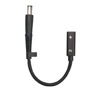 CoreParts Conversion Cable for HP Convert USB-C to 7.4 * 5.0mm, USB-C TO HP Adapter (Convert USB-C to 7.4 * 5.0mm Connects All HP Laptop That Require 7.4 * 5.0mm to USB-C Chargers - Upto 100Watt)