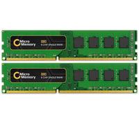 CoreParts MMKN056-16GB, 16 GB, DDR3, 1600 MHz, Verde