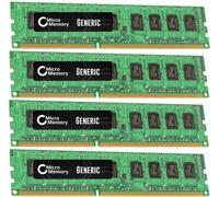 CoreParts Módulo de Memoria RAM 32GB DDR3 DIMM 1600MHz Kit 4x8GB - Alternativo, con Chipsets Originales y Alto Rendimiento