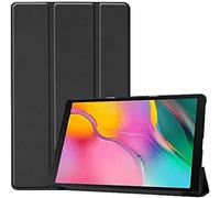CoreParts Samsung Galaxy Tab A 10.1 2019 SM-T510/T515 Tri-Folded Case, SM-T510 SM-T515 - Also SM-T510NZKDS (SM-T510/T515 Tri-Folded Case Leather Case - Negro)