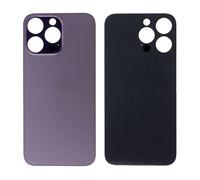 CoreParts Sparepart Back Cover Glass-with Logo-Deep Purple Aftermarket, W128171855 (Logo-Deep Purple Aftermarket for iPhone 14 Pro)